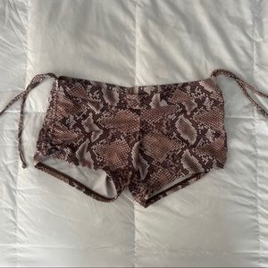 Onzie Side Tie Yoga Shorts